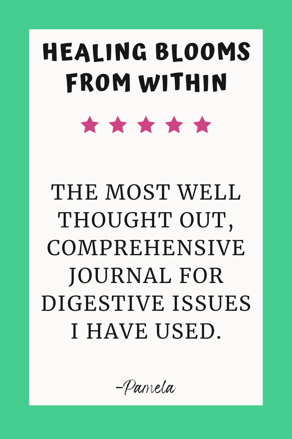 90-Day Gut Healing Journaling System