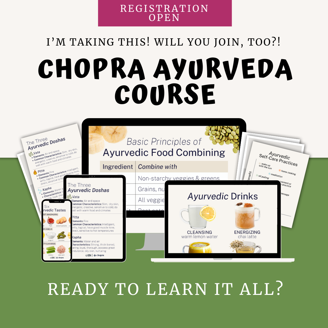 Chopra’s Ayurvedic Health Certification Program