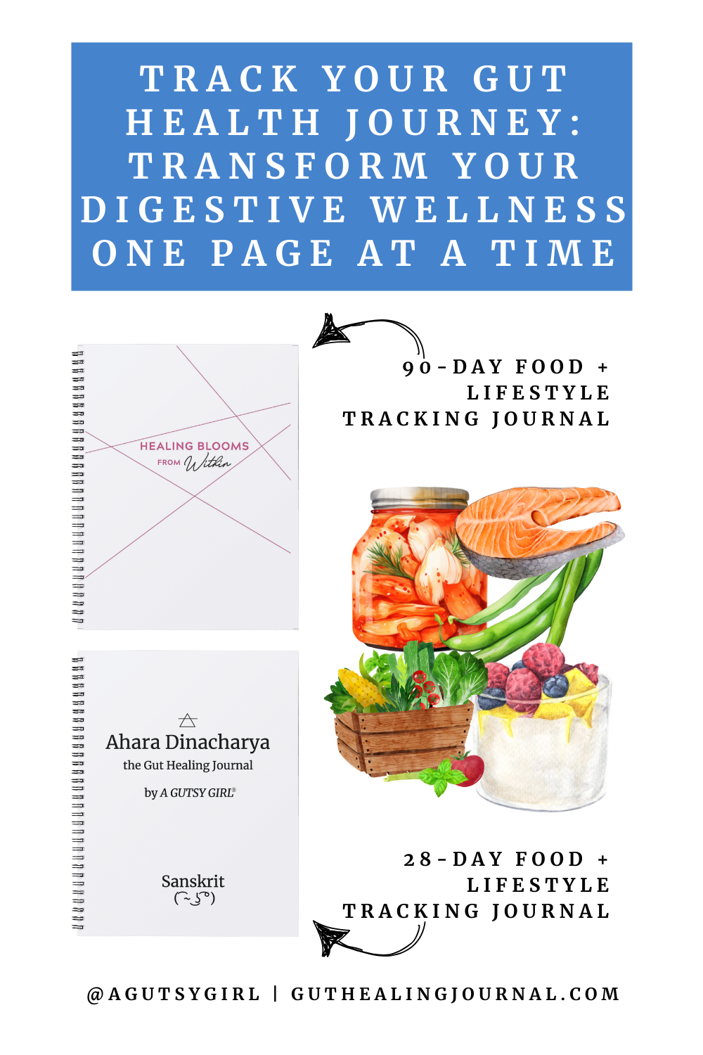 90-Day Gut Healing Journaling System