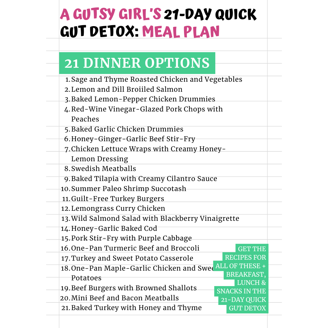 21-Day Quick Gut Detox